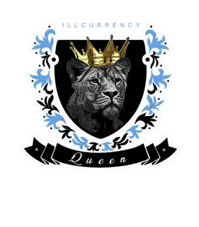 Air Jordan 1 "UNC Toe" | illcurrency Black T-Shirt (Queen)