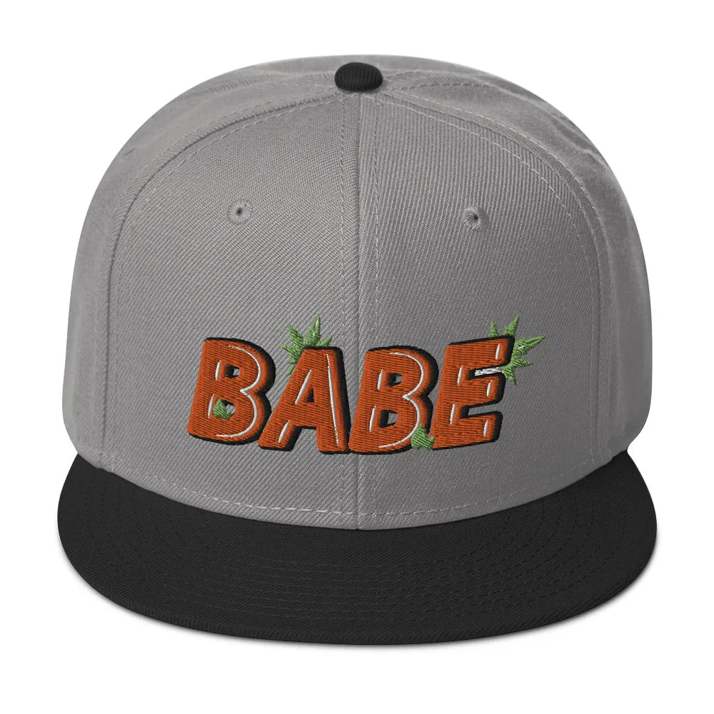 BABE Snapback Cap