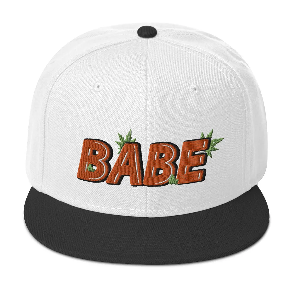 BABE Snapback Cap