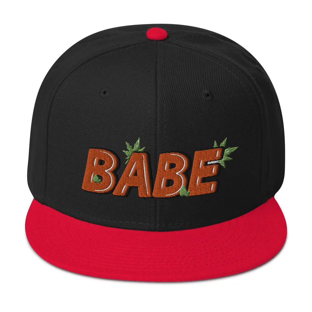 BABE Snapback Cap