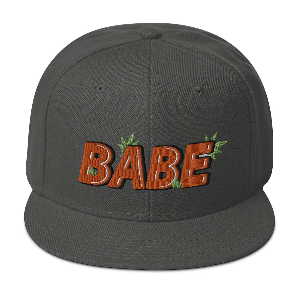 BABE Snapback Cap