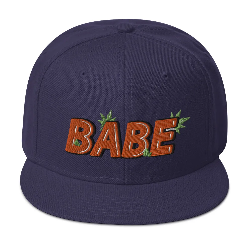 BABE Snapback Cap