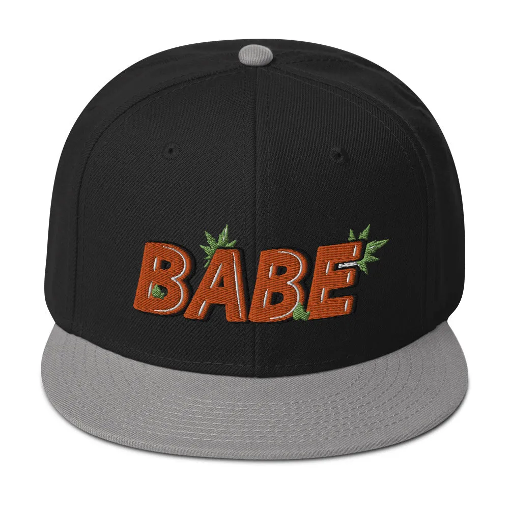 BABE Snapback Cap