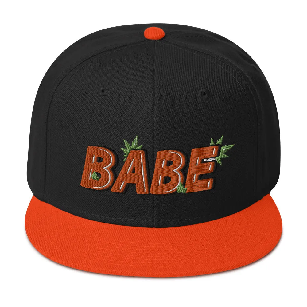 BABE Snapback Cap