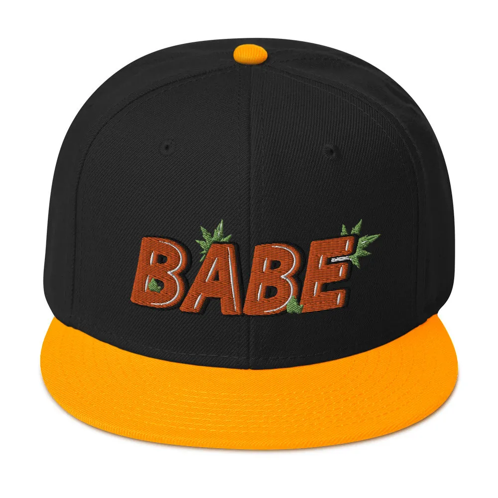 BABE Snapback Cap