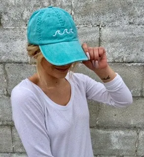 Beach Waves Baseball Cap