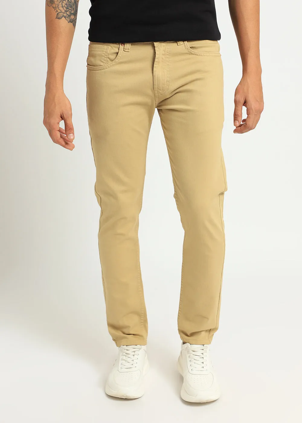 Bisque Slim fit Jeans