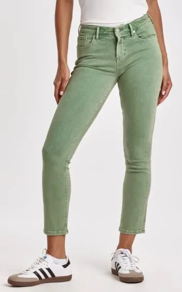 BLAIRE HIGH RISE SLIM STRAIGHT JEANS NEPHRITE