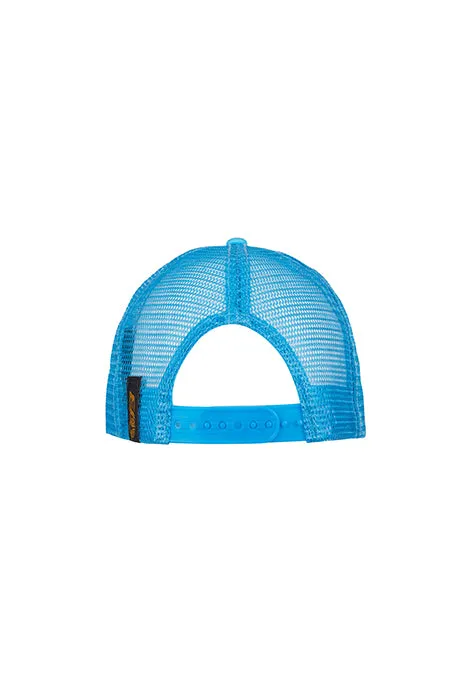 Bullzye Ditsy Trucker Cap - Aqua - B3S2347CAP