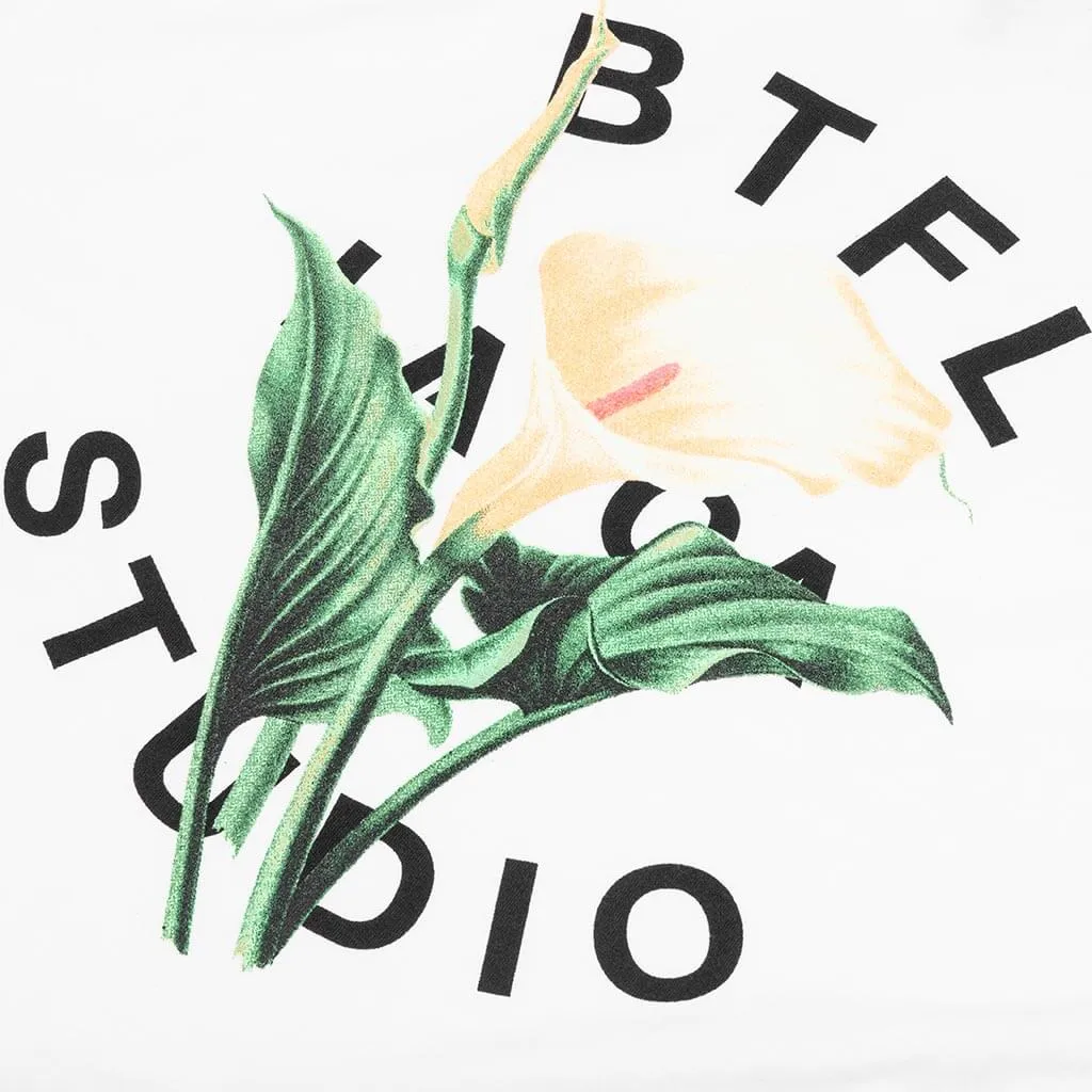 Calla Lily Tee - White