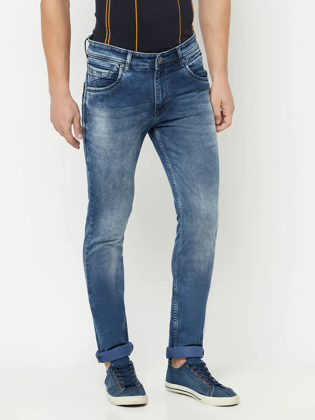 Cantabil Blue Men's Denim