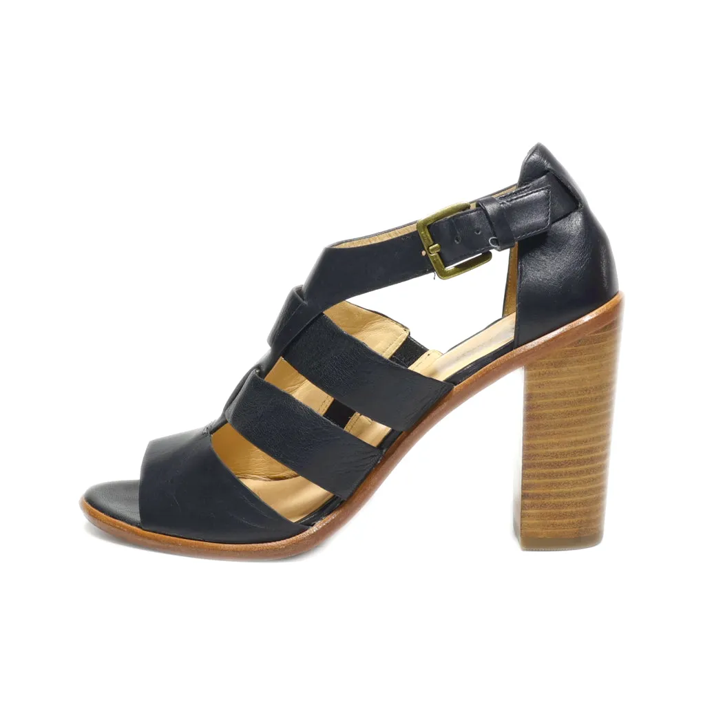 Cole Haan High-Heel Sandals Leather Black Colour For Women