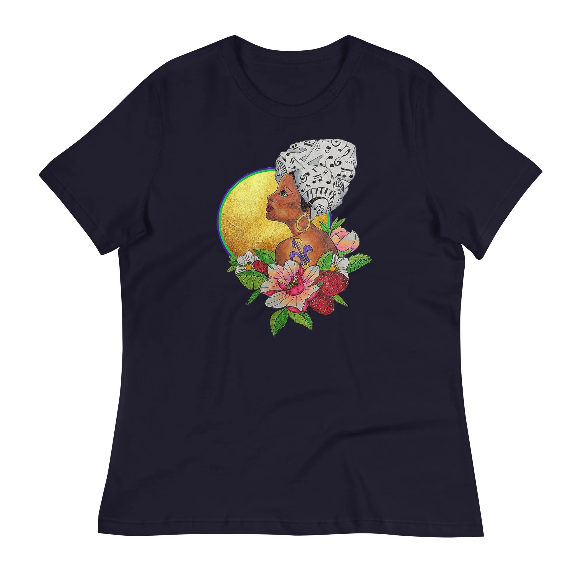 Creole Lady Women's Relaxed T-Shirt