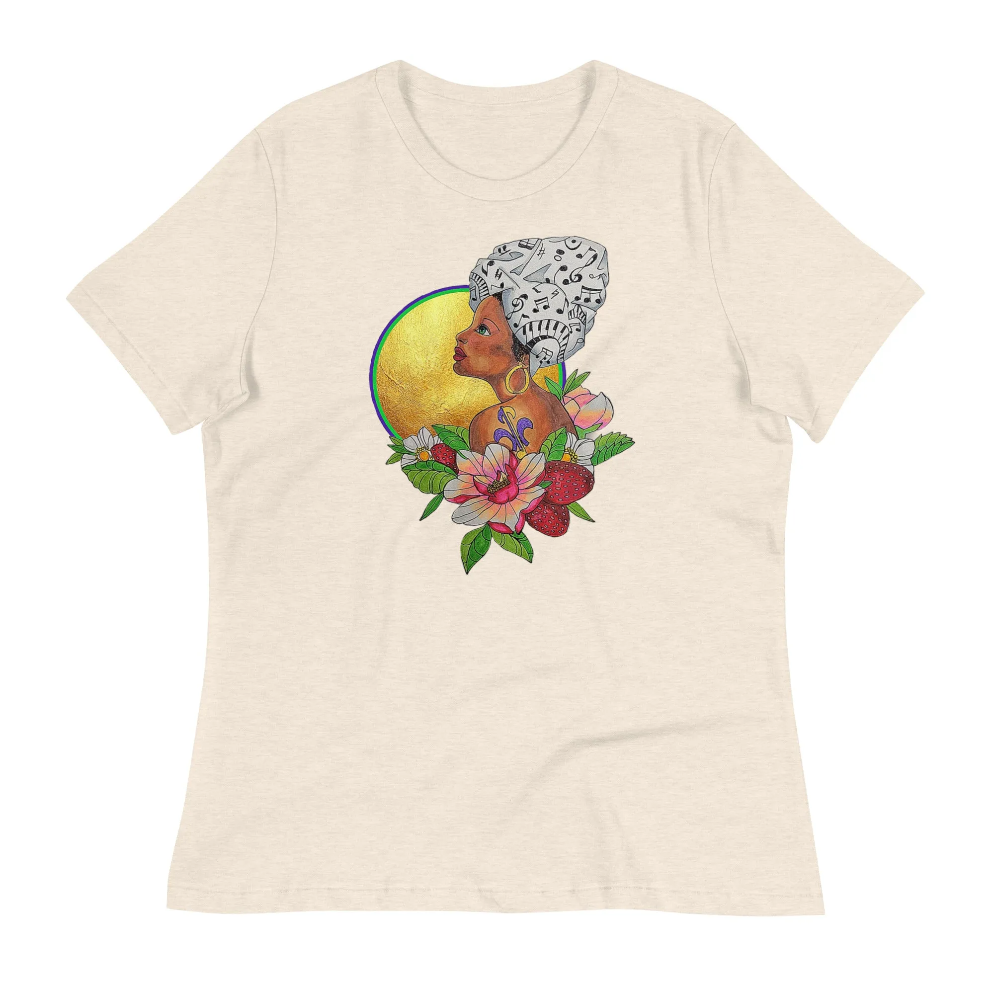 Creole Lady Women's Relaxed T-Shirt