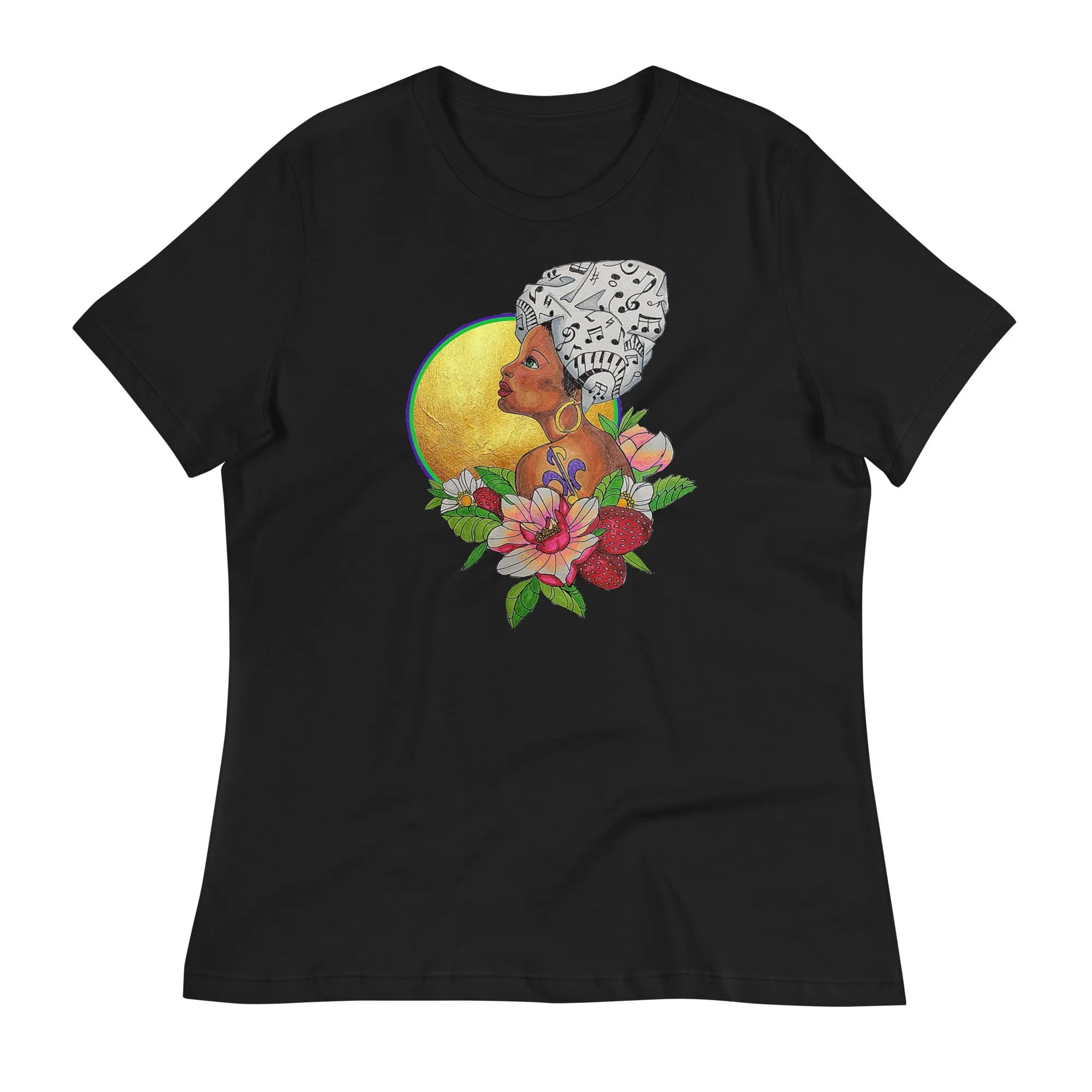 Creole Lady Women's Relaxed T-Shirt