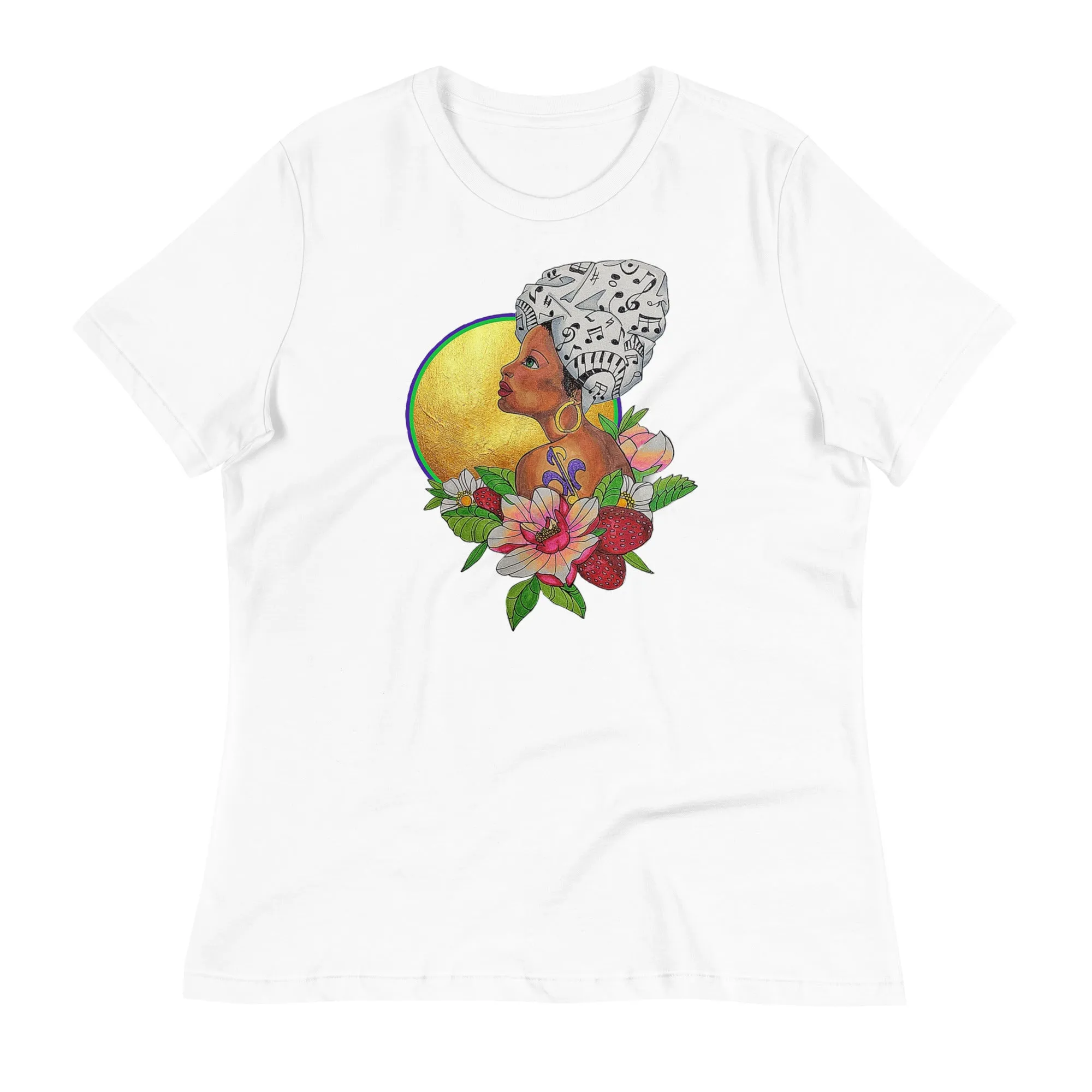 Creole Lady Women's Relaxed T-Shirt