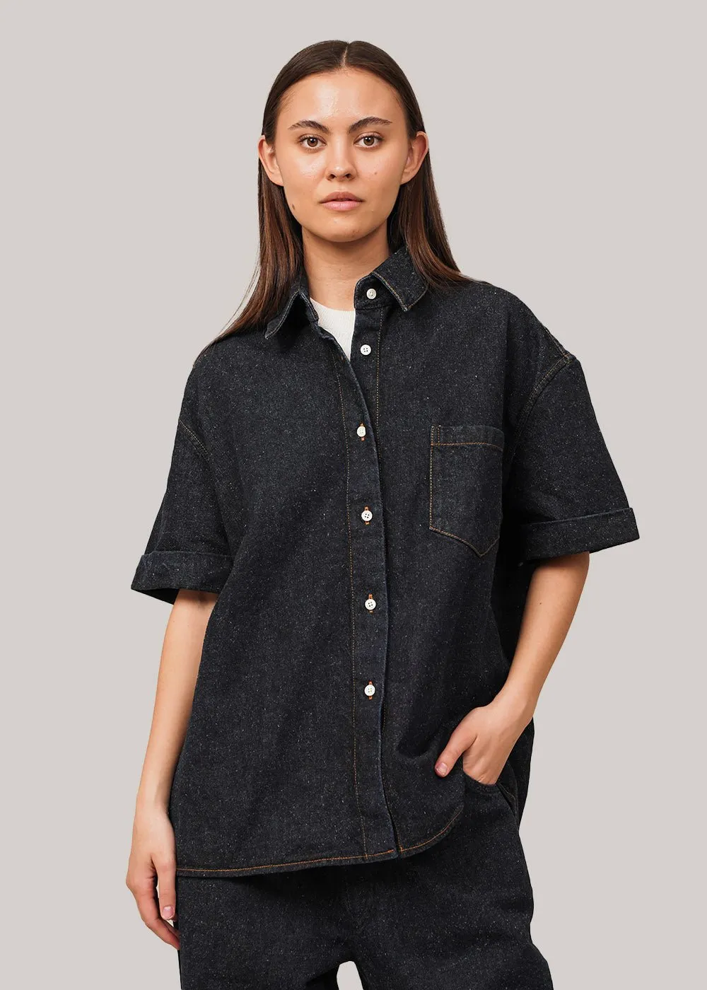 Dark Navy Overshirt