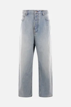 denim baggy-fit jeans