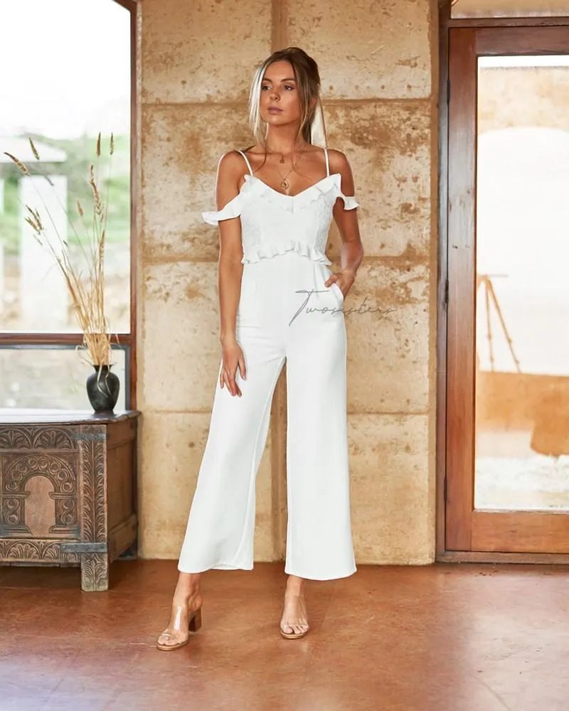 Donna Jumpsuit- White