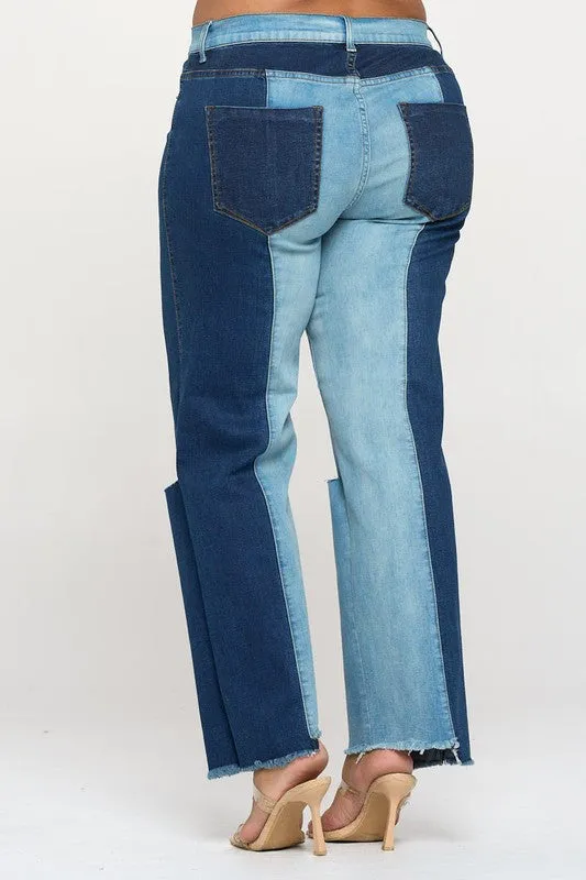 Double Toned Jeans