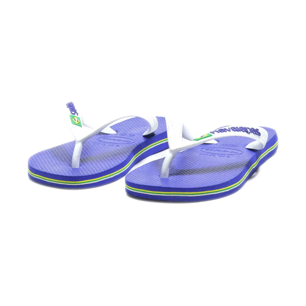 Havaianas Fantasy Flat Sandals Eva White Colour For Kids