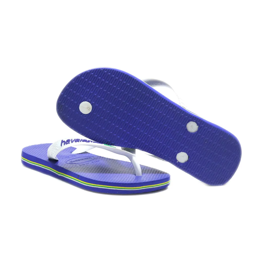 Havaianas Fantasy Flat Sandals Eva White Colour For Kids