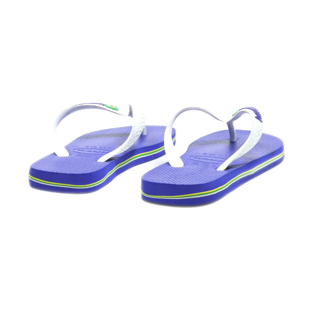 Havaianas Fantasy Flat Sandals Eva White Colour For Kids