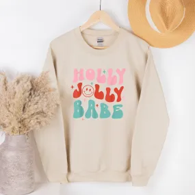 Holly Jolly Babe Sweatshirt