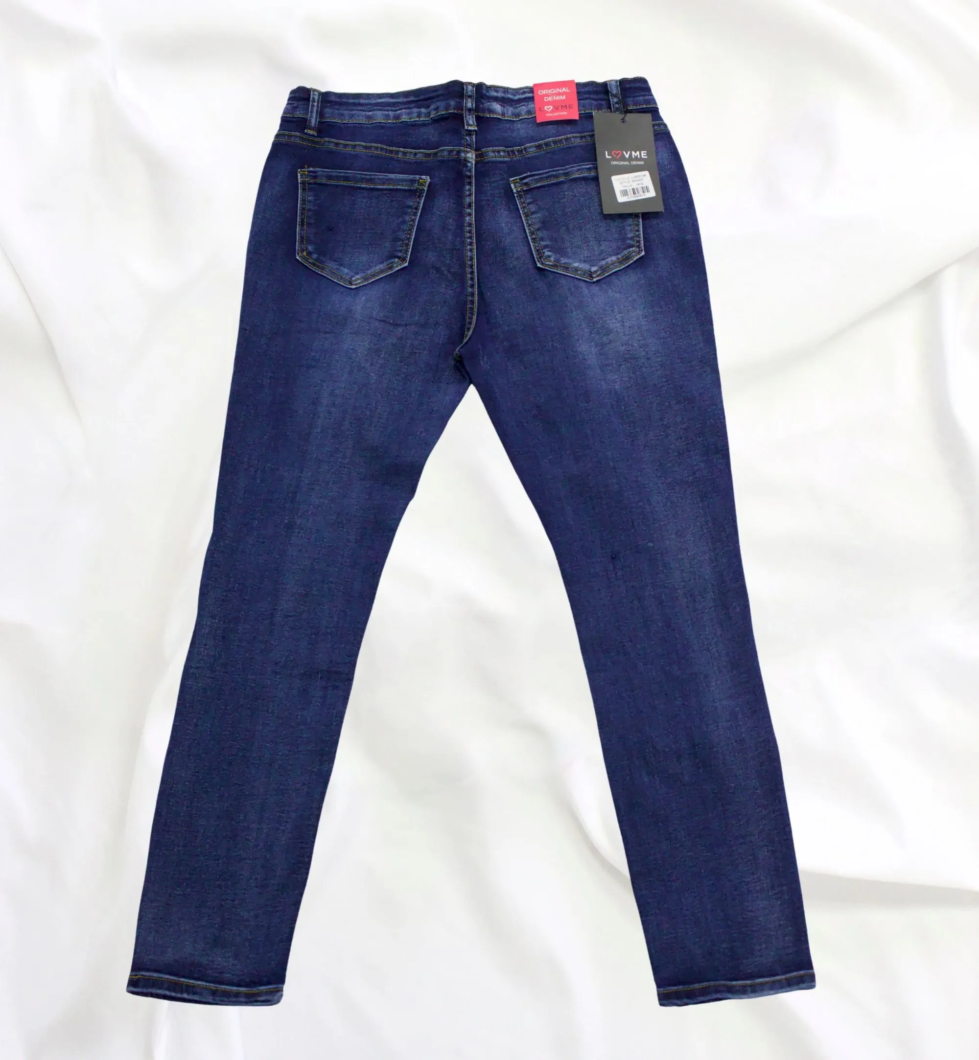 JEANS PLUS/TALLAS EXTRA CON DESTRUCCIN LV90010