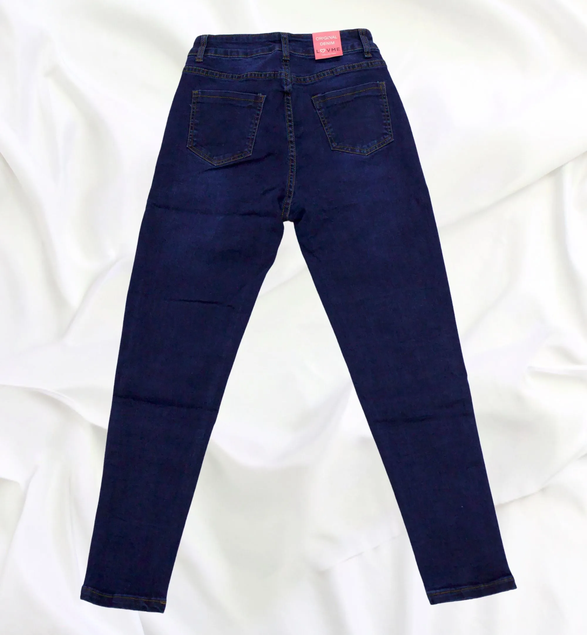 JEANS SKINNY TIRO ALTO LISO LV90305