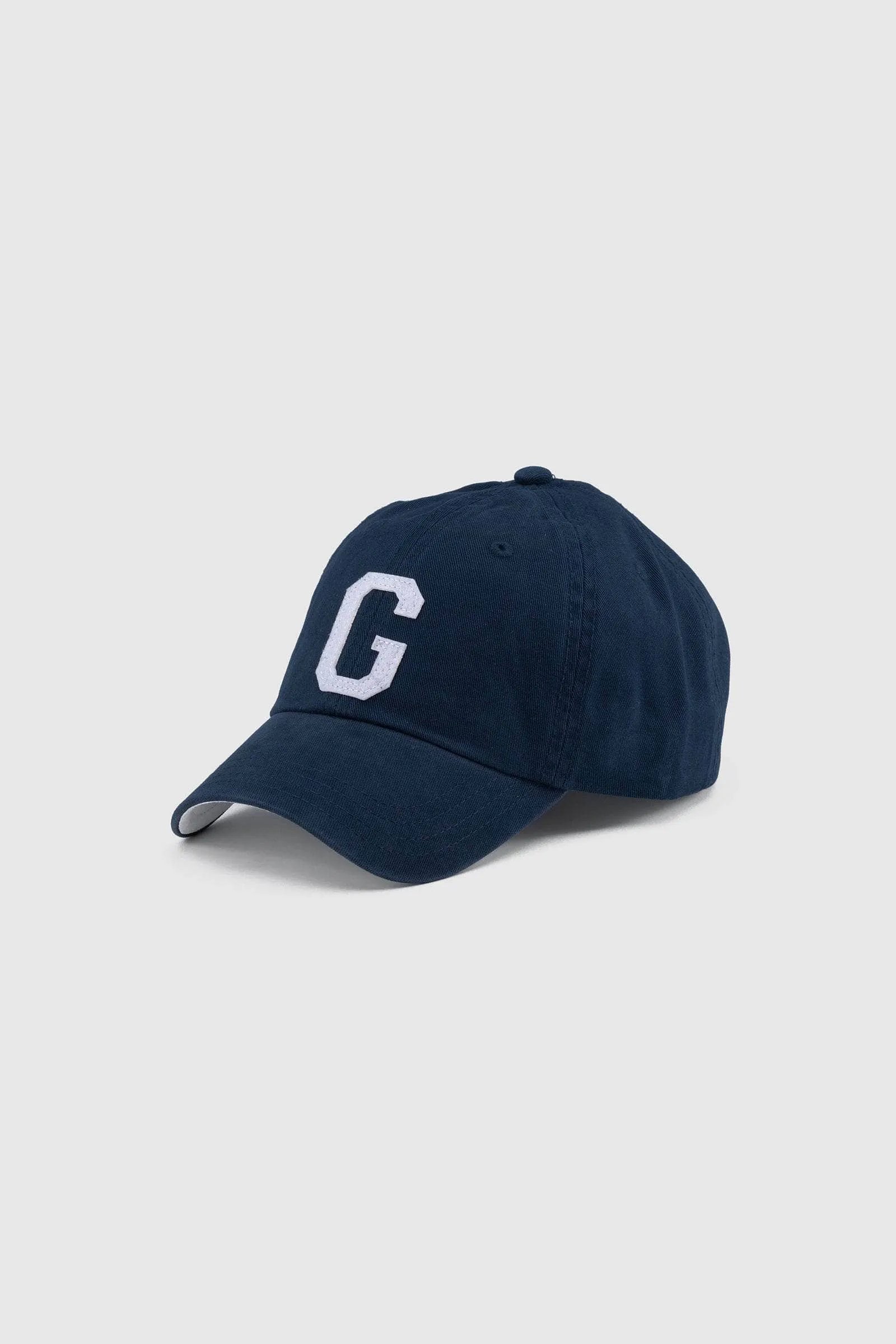 Jnr Letter Cap Navy