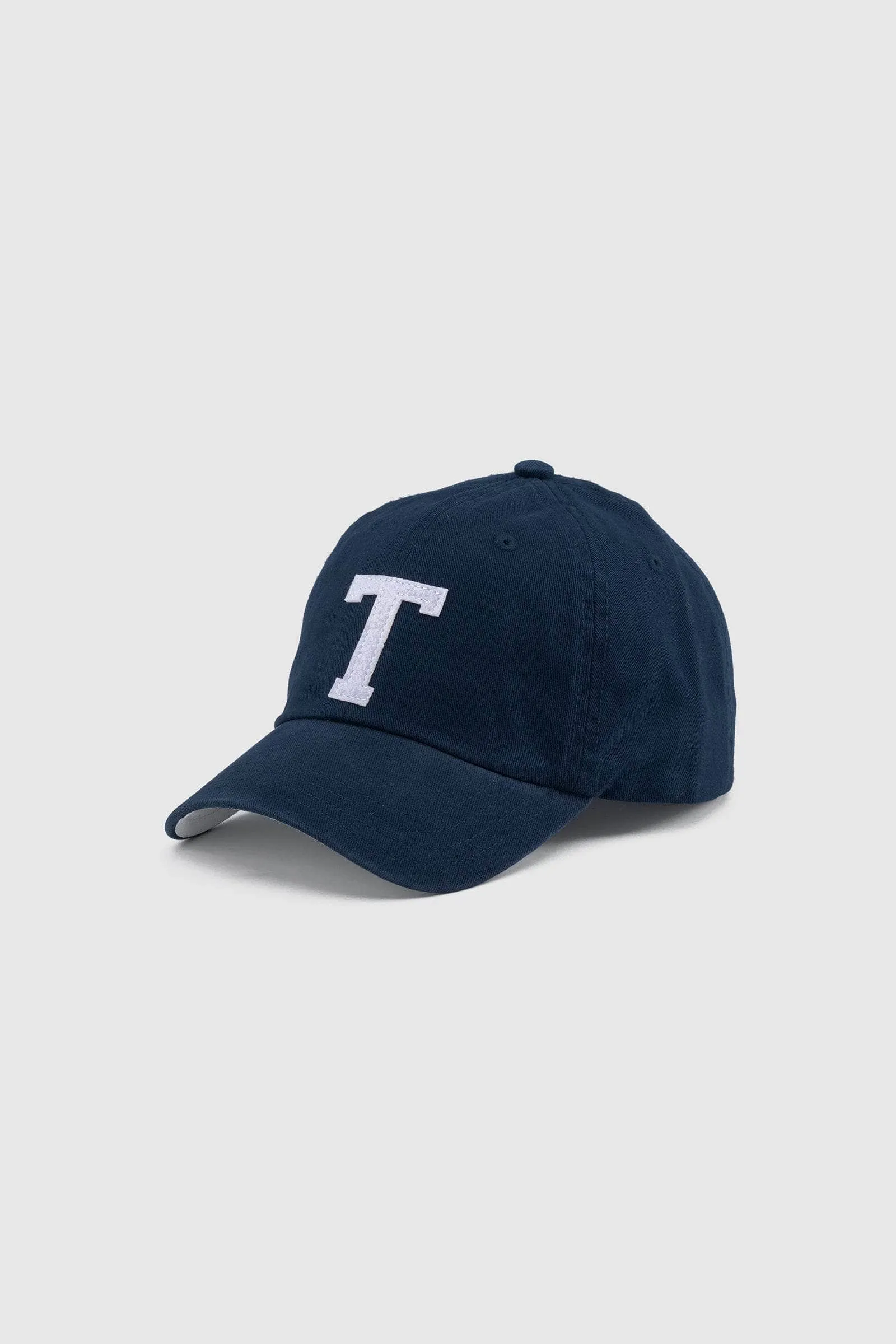 Jnr Letter Cap Navy