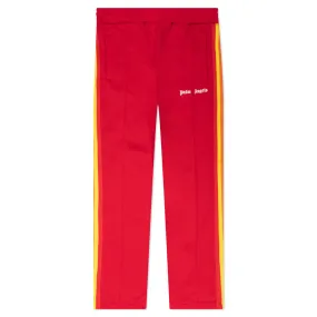 Kids Logo Rainbow Track Pant - Red/White