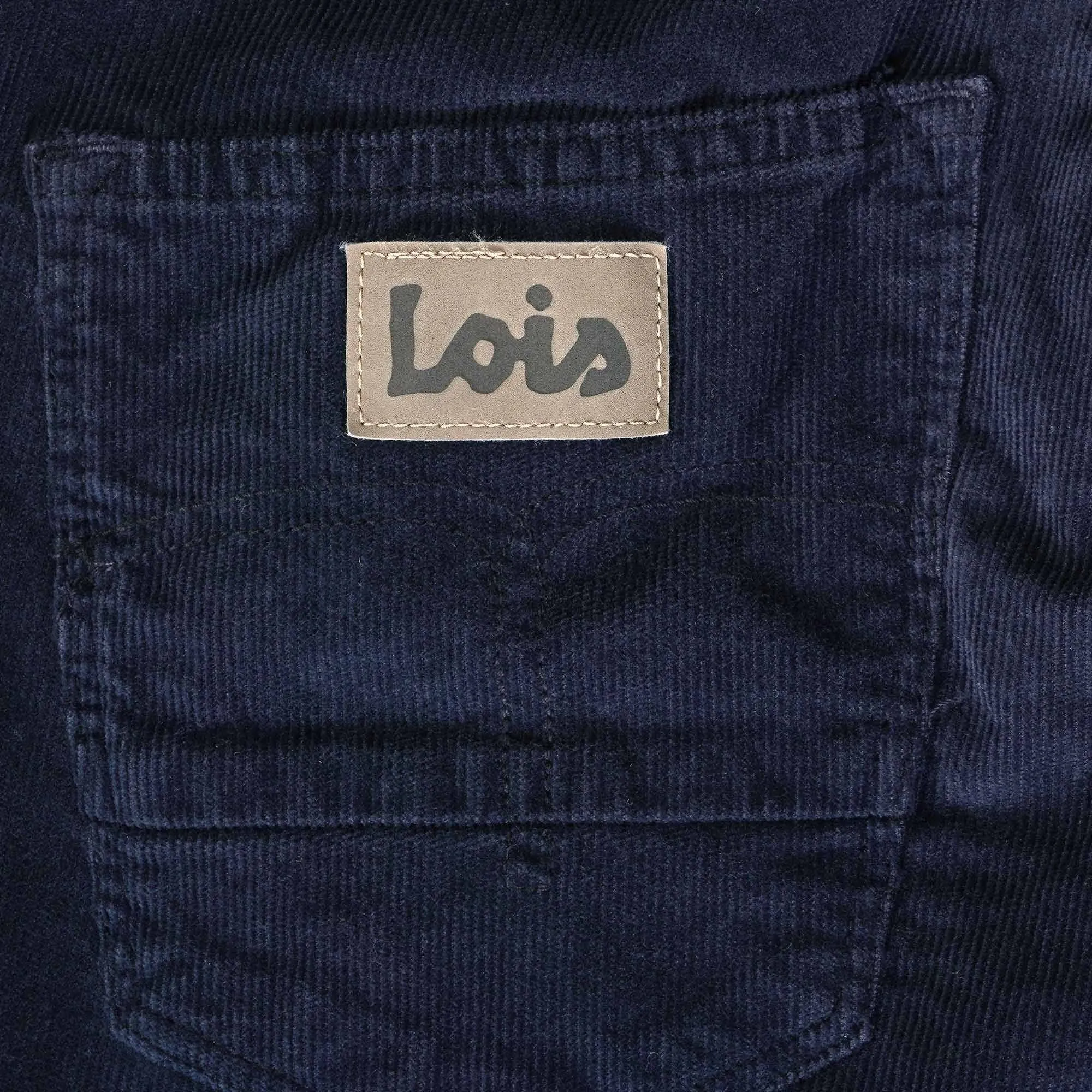 Lois Sierra Thin Cords Navy