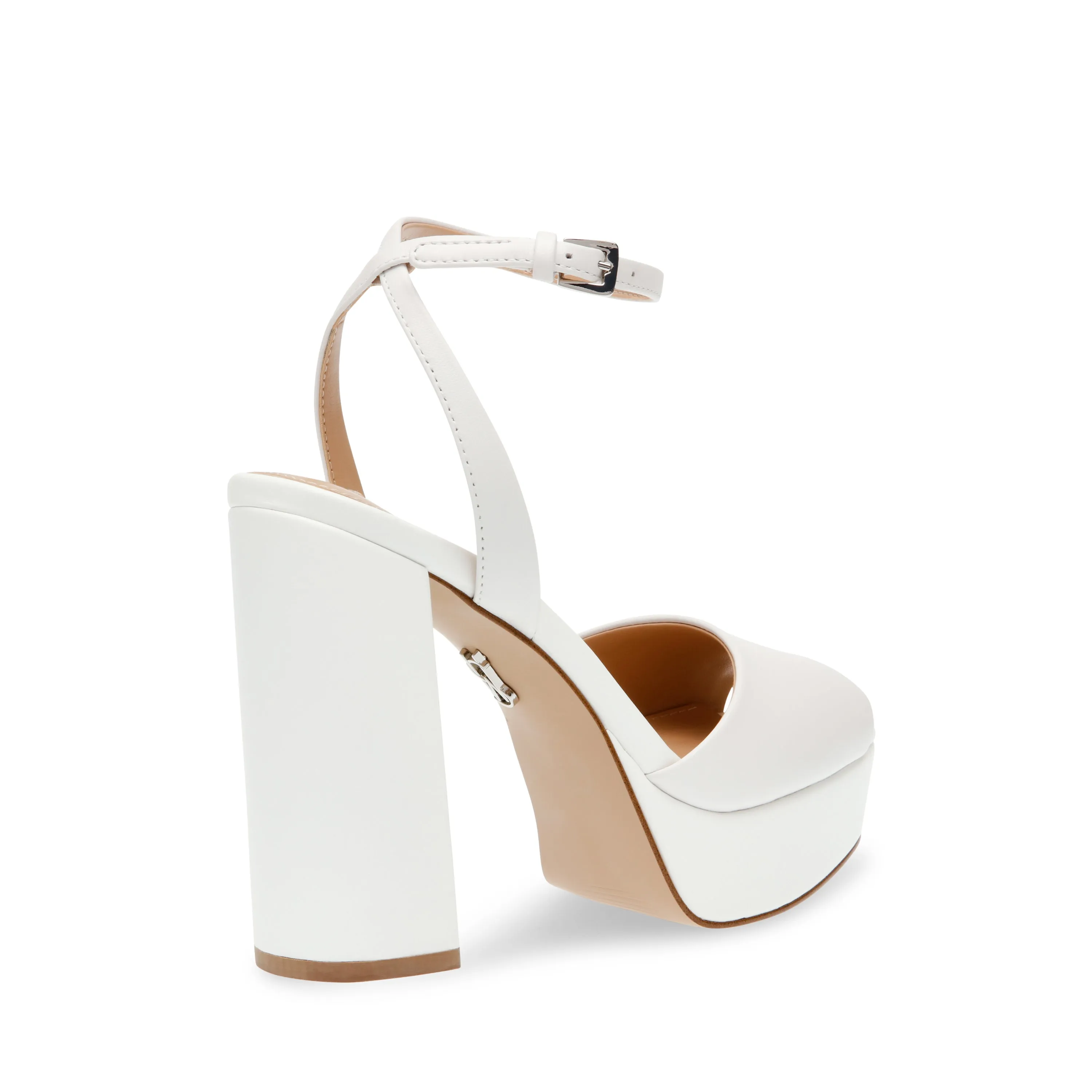 Lourdes Sandal WHITE LEATHER