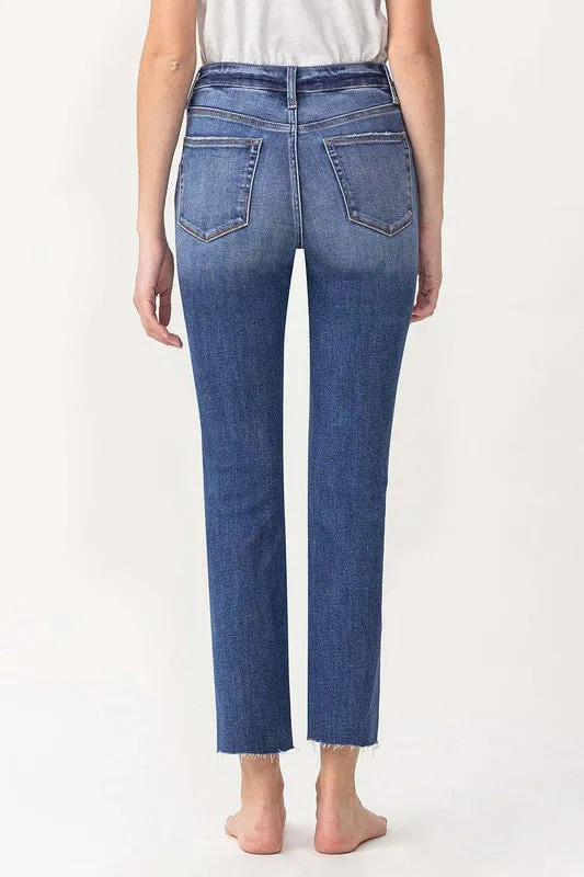 Lovervet High Rise Slim Straight Jeans