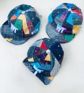 Makshy Millinery x Working Title Exclusive Harris Tweed Multicolour Cap M (Excluded from Discount Codes)