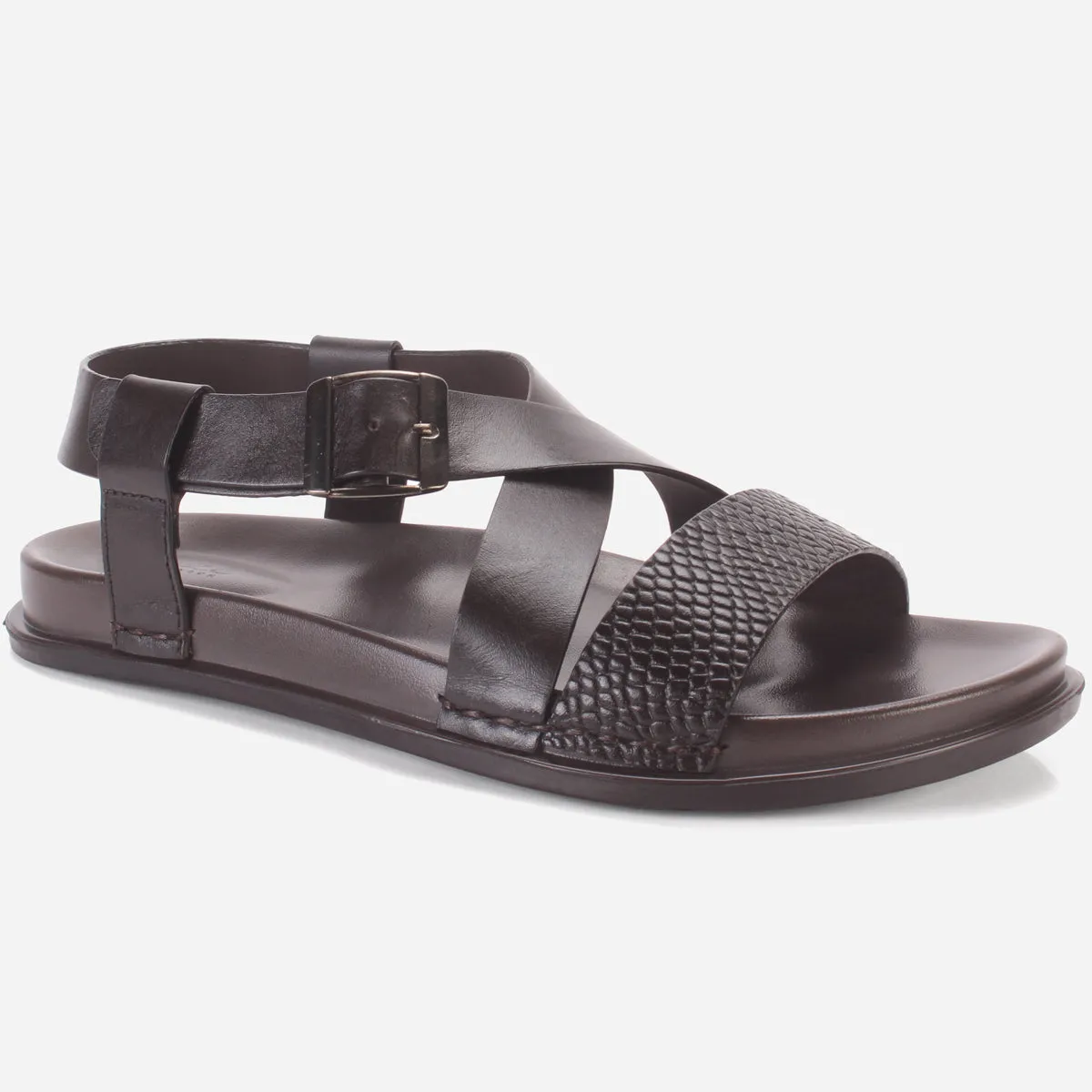 Mens "NOAT" Leather Open Toe Sandals