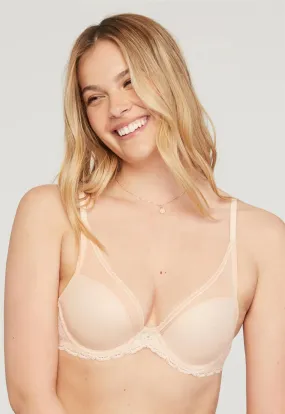 Montelle 9314 Mystique Plunge Bra in Nude