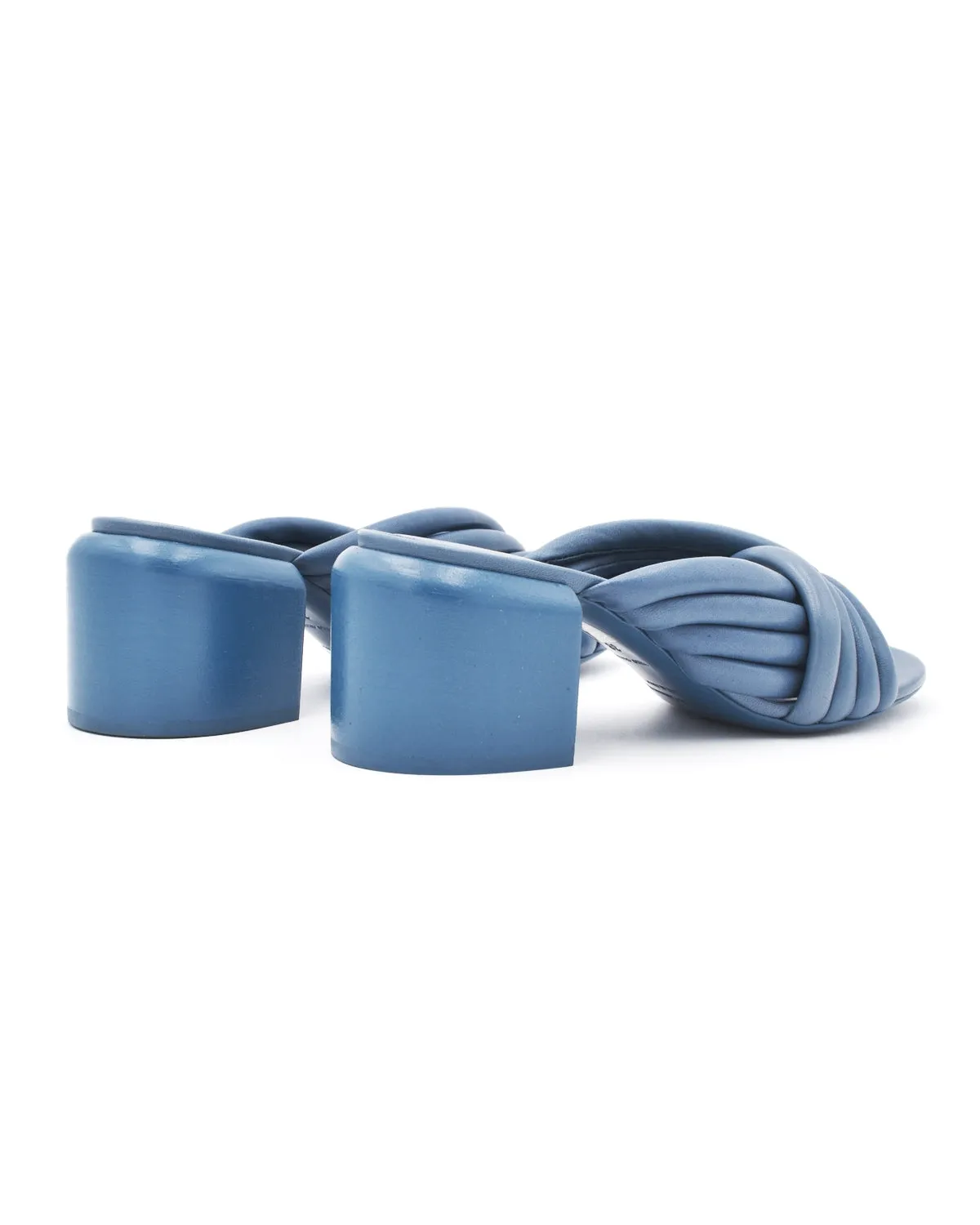 Officine Creative Ethel Stone Blue Twisted Sandal