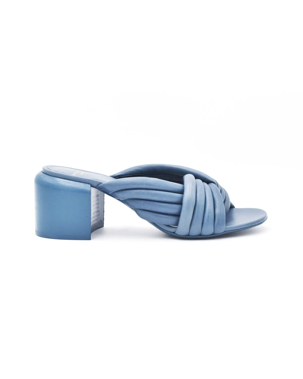 Officine Creative Ethel Stone Blue Twisted Sandal