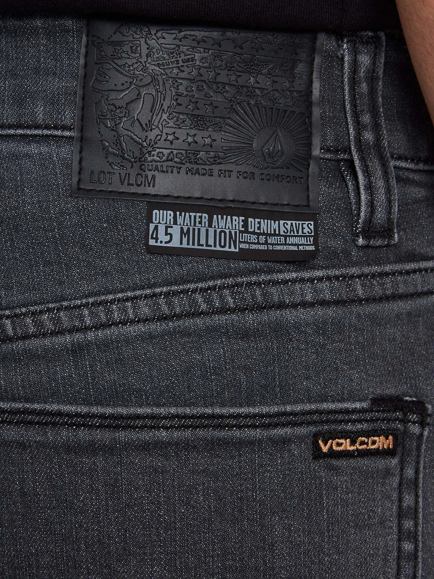 PANTALON JEAN VOLCOM HOMBRE SOLVER DENIM