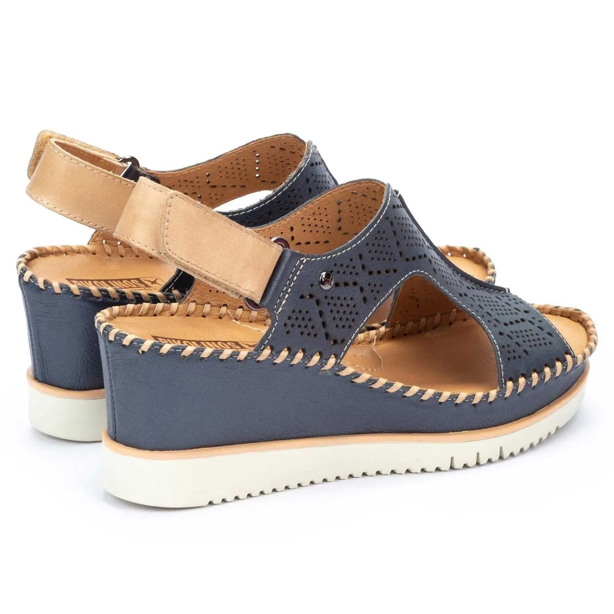 Pikolinos Women's Aguadulce Blue Leather