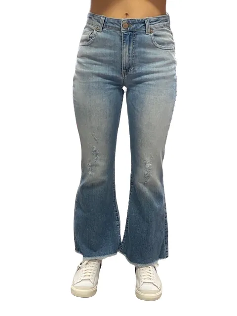 Please Kids girls' jeans trousers PHC5F26G31 1670 denim blue