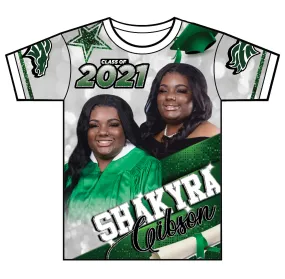 "Shakyra" Custom Designed Graduation 3D shirt