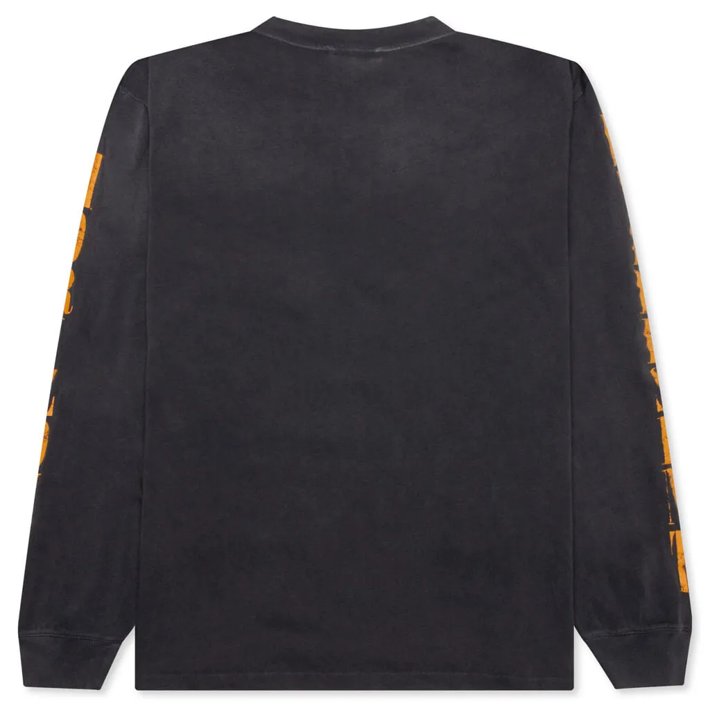 Reborn Long Sleeve T-Shirt - Aged Black