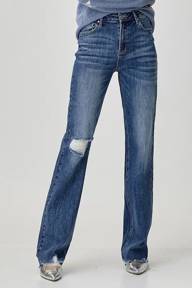 Rylie High Rise Straight Jean