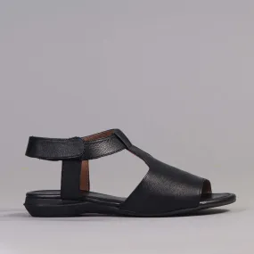 Slingback Sandal in Black - 12554