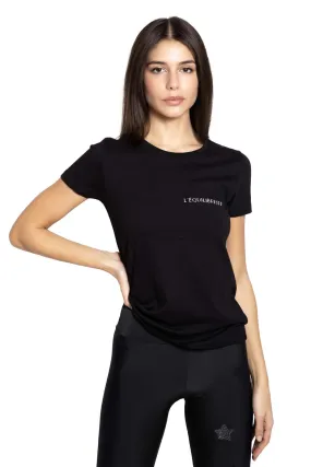 T-Shirt Equilibriste Nera