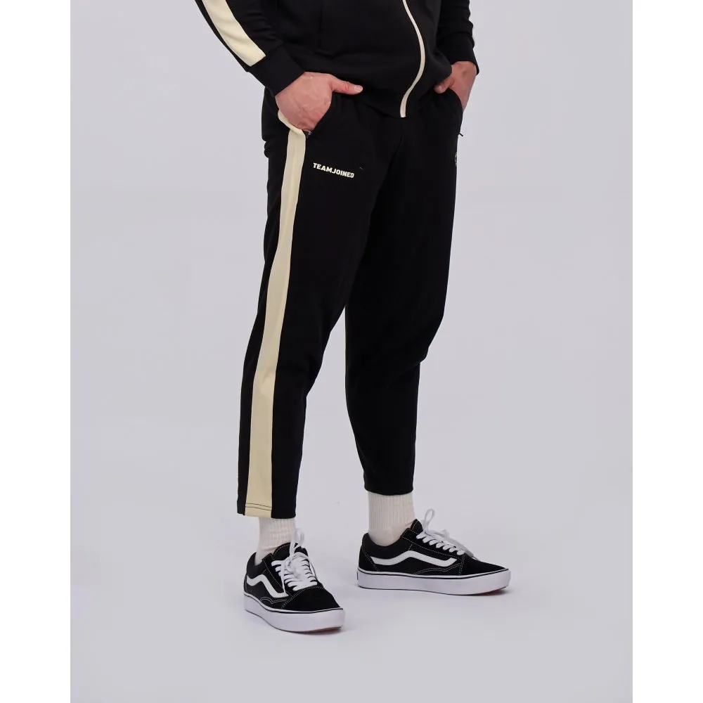 TEAMJOINED JOINED STRIPE JOGGER-BLACK/BEIGE